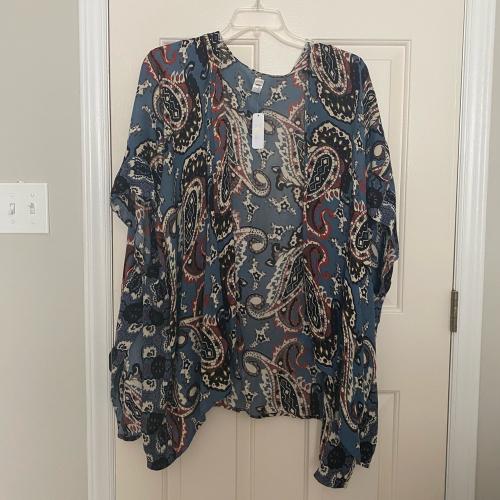 Pretty kimono inspired vest